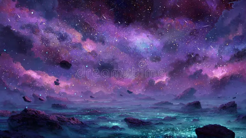 澳门天空彩票宇宙星云梦幻背景