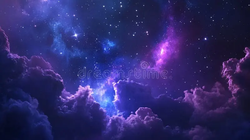 澳门天空彩票夜空星云彩票背景